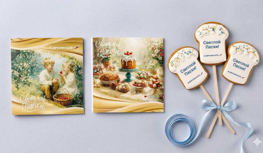 «Аэрофлот» раздаст пассажирам 35 тысяч пасхальных пряников   