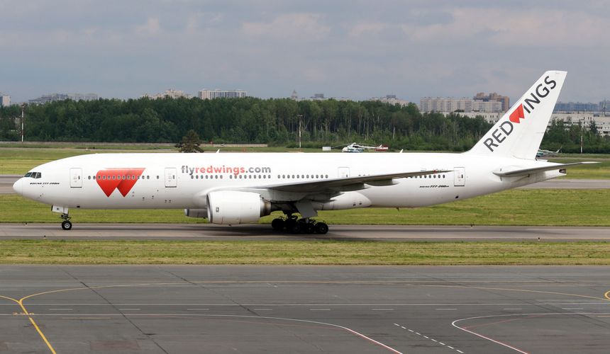Самолет авиакомпании Red Wings будет летать в Таиланд из нескольких городов с задержкой в течение трех дней