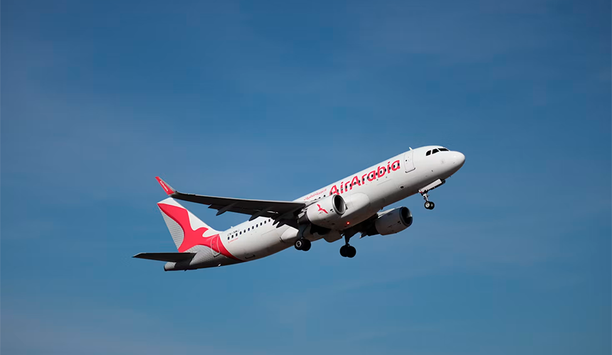 Служба поддержки Air Arabia сообщает, что часть октябрьских рейсов отменена