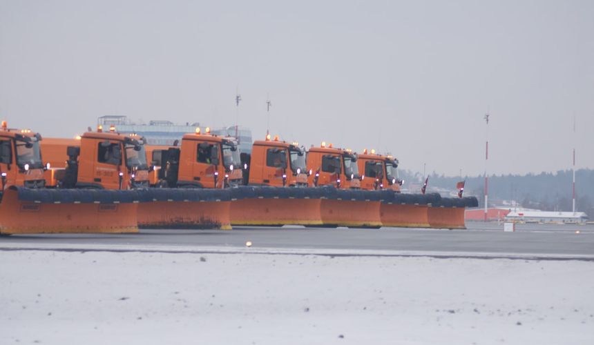 Снегопад в Москве стал причиной 5–8-часовых задержек рейсов в аэропортах