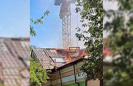 В офисе туроператора «Пегас» вспыхнул пожар