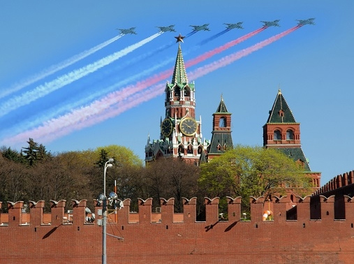 7 мая небо над Москвой будет закрыто на время репетиции парада Победы