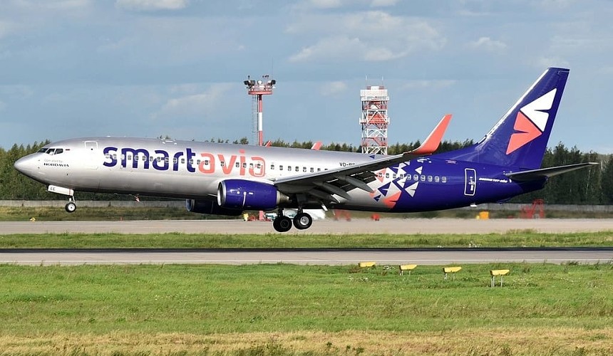 Звонки в авиакомпанию Smartavia для обычных пассажиров стали платными
