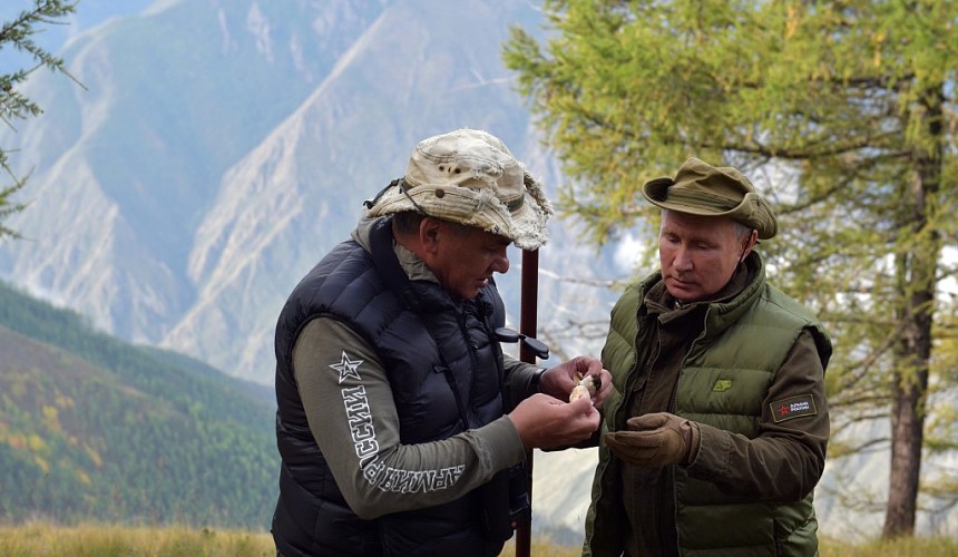 Путин В Отпуске Фото