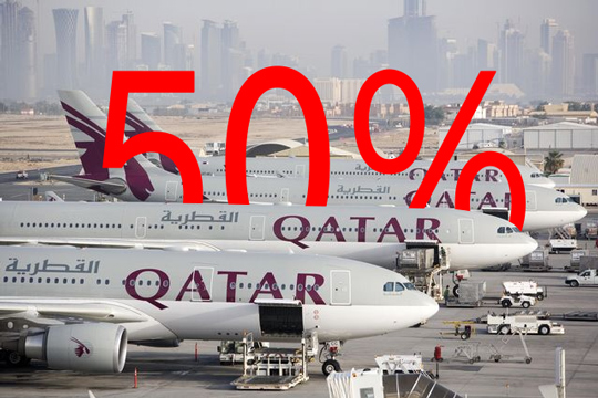 Туристы неоднозначно восприняли распродажу билетов Qatar Airways