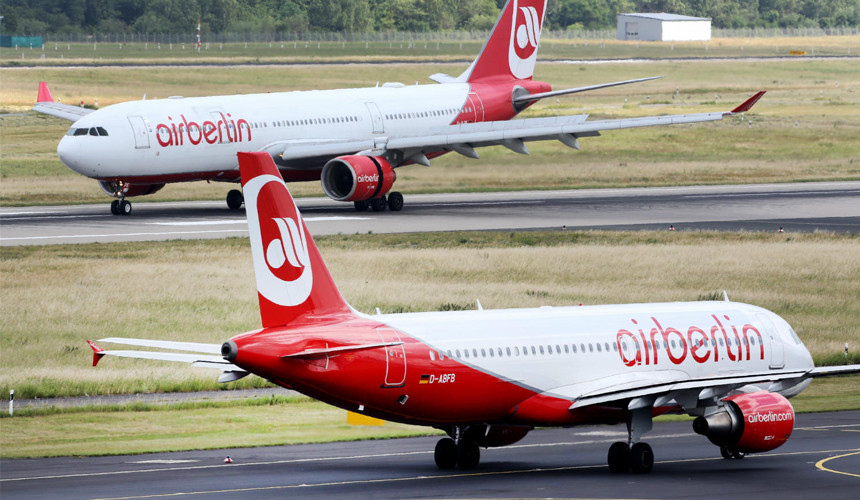 Air Berlin объявила о банкротстве