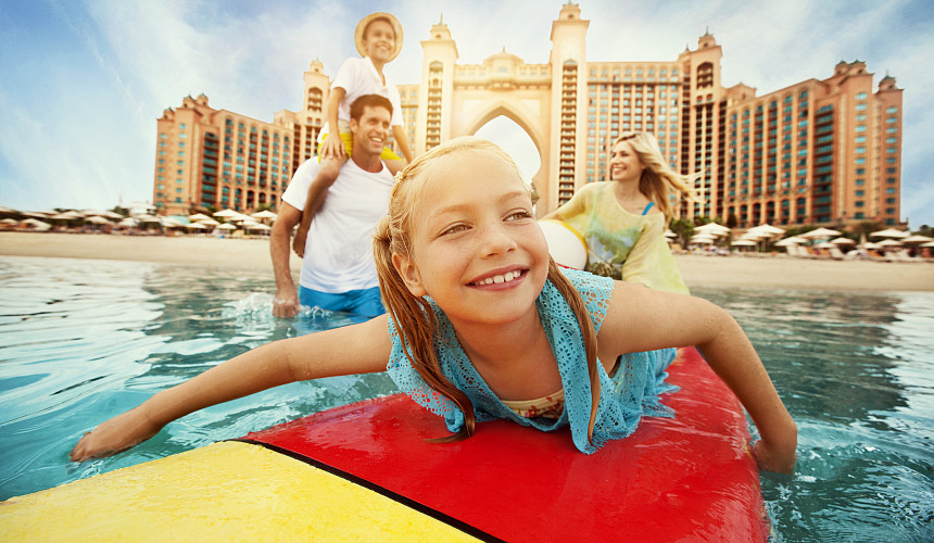 Отель Atlantis, The Palm дарит привилегии семьям с детьми