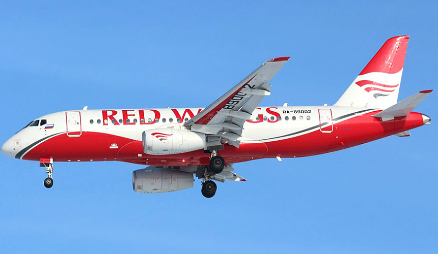 Red Wings полетит из Москвы в Дубай на Sukhoi Superjet 100