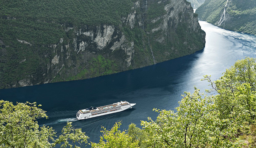 MSC splendida фьорды