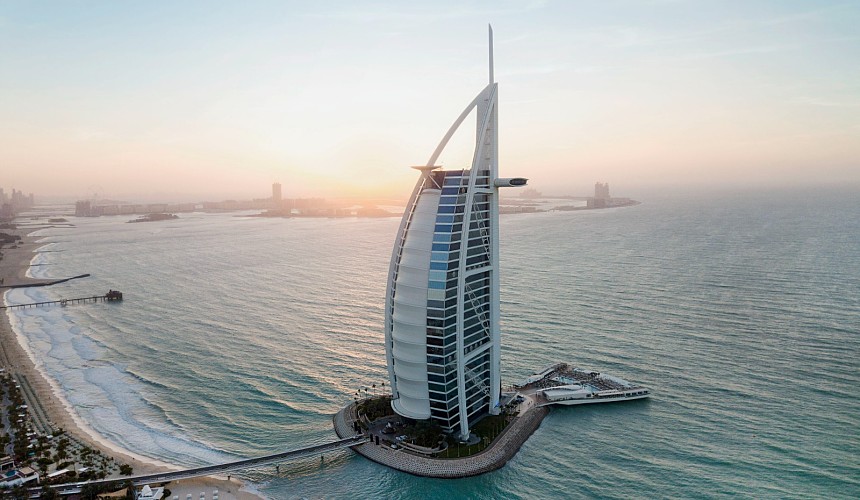 Выгодные туры в Burj Al Arab Jumeirah 5* вместе с PAC Group