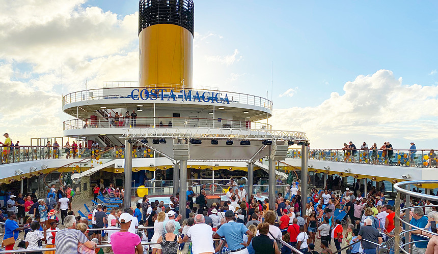 Costa Cruises сообщила о приостановке всех круизов до 3 апреля