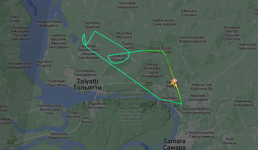 Лайнер «Аэрофлота», вылетевший в Москву из Самары, вернулся через 20 минут
