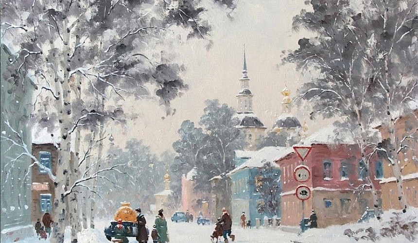 Первые туристы отправились на поезде из Москвы к Деду Морозу
