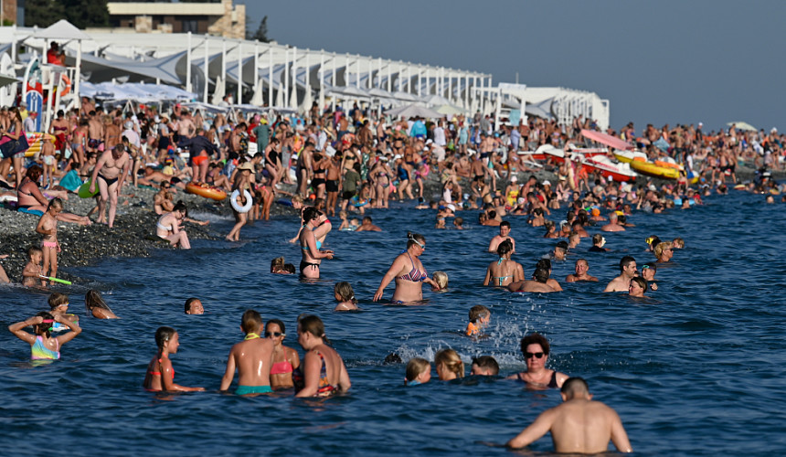 В этом году на курортах Кубани уже отдохнуло более 7 млн туристов