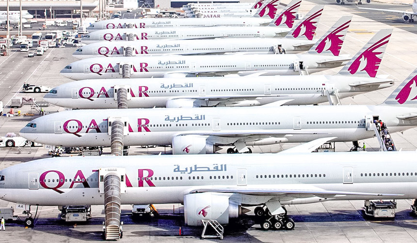 Qatar Airways планирует потеснить flydubai и Emirates в Киеве