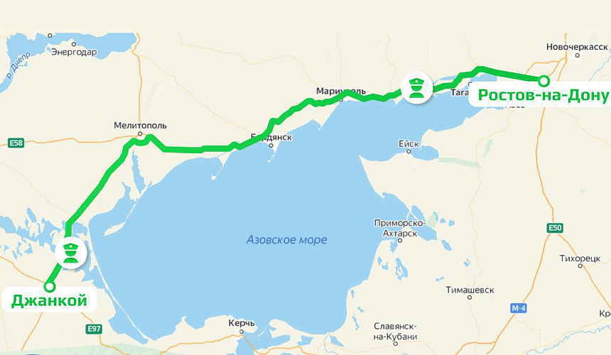 Туристы опробуют маршрут в Крым через новые территории