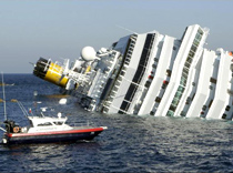 Costa Concordia «отметила» 100-летие гибели «Титаника»