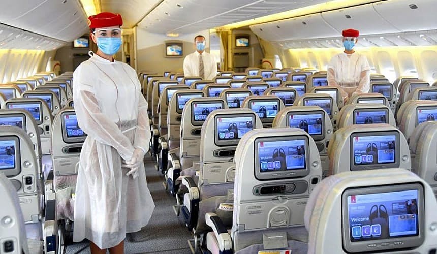 Emirates Airlines сообщила условия перевозки для пассажиров из Москвы