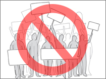 Пострадавшим туристам Петербурга не дали митинговать