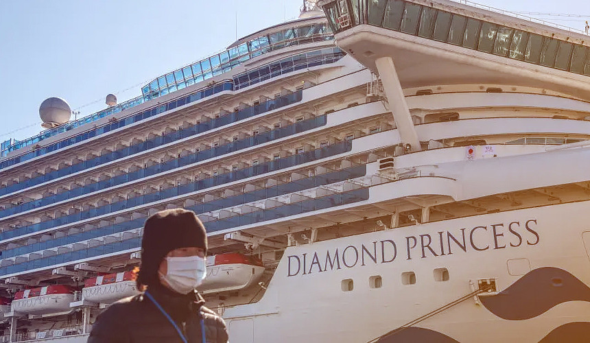 Консульство в срочном порядке вывезет россиян с лайнера Diamond Princess