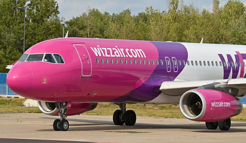Wizz Air запланировала более 20 рейсов из Европы в Россию