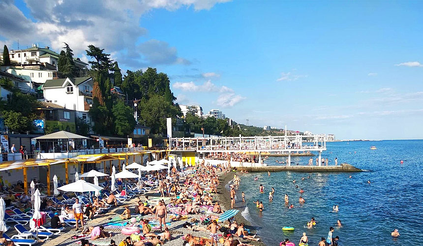 Названы самые популярные курорты Крыма