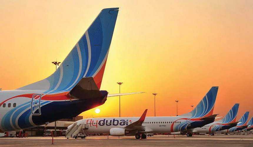 Авиакомпания flydubai будет летать из 11 российских аэропортов