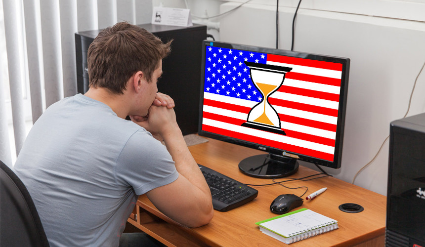 Записаться на собеседование для получения визы США всё еще невозможно