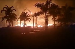 На Занзибаре за ночь сгорели сразу два отеля