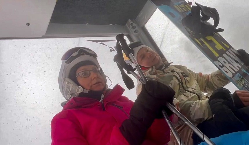 Блогер Литвин чуть не подрался с туристом из Польши на горнолыжном курорте в Куршевеле