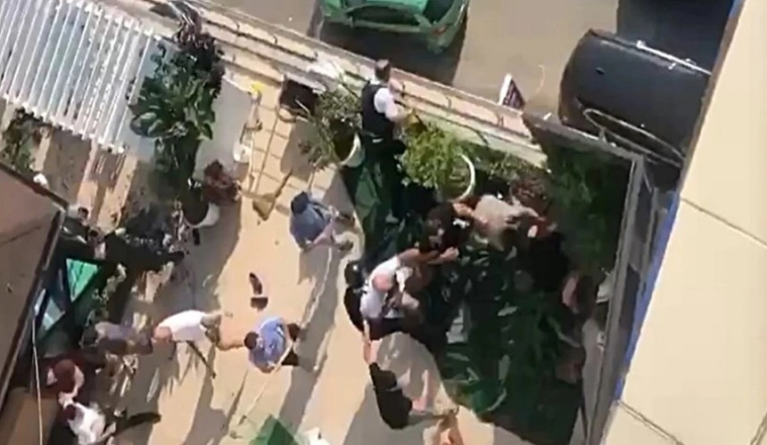 Массовая драка со стрельбой произошла в отеле в поселке Лермонтово под Туапсе