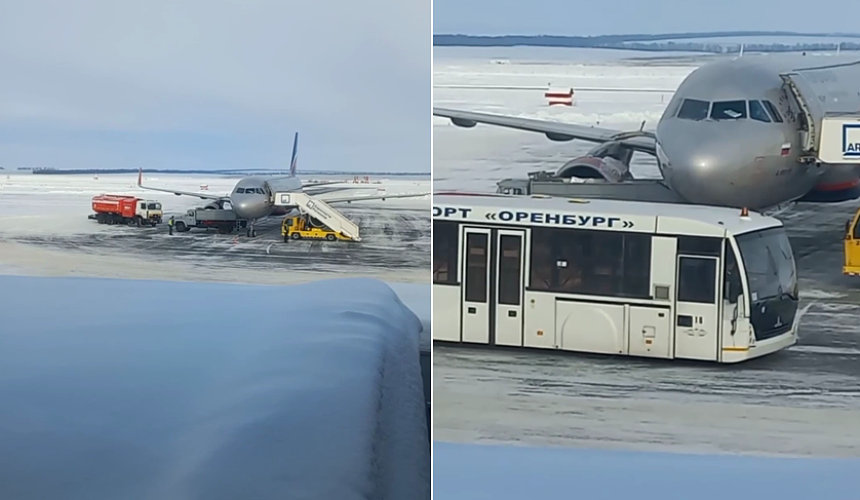 Пассажиры возмутились варварской выгрузкой «багажа» в аэропорту Оренбурга 