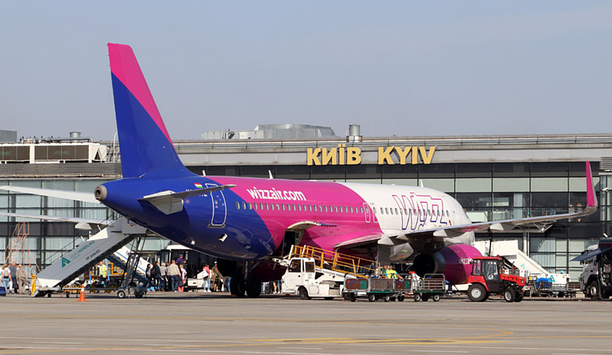 Wizz Air будет летать из Украины по 117 направлениям