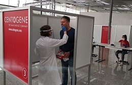 Экспресс-тест на COVID-19 может стать нормой авиаперелетов