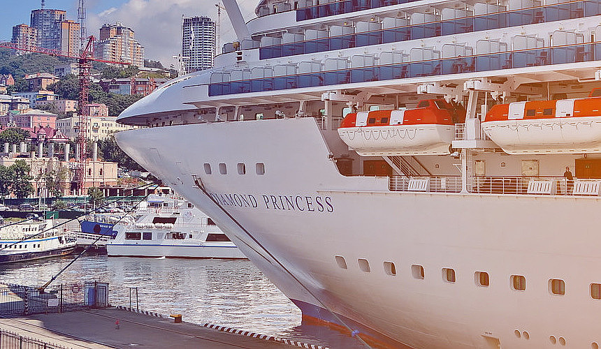Россиян с лайнера Diamond Princess поместили на второй карантин