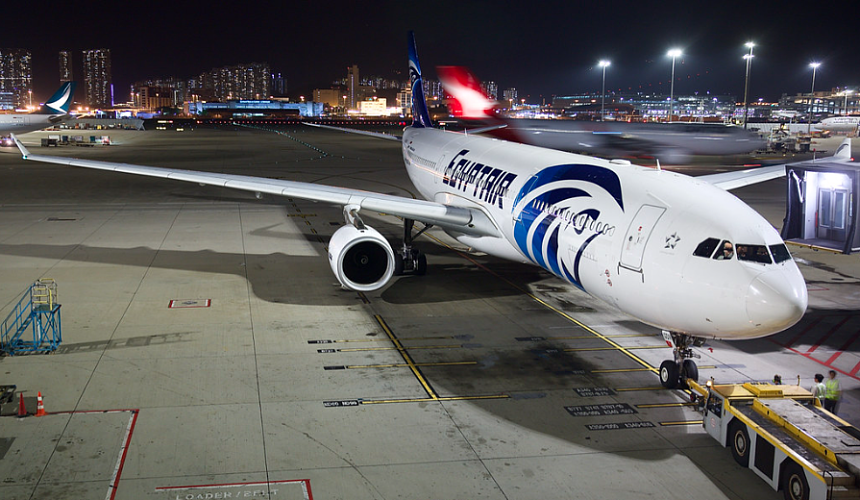 Вылет рейса EgyptAir из Домодедово в Хургаду задерживается на семь часов