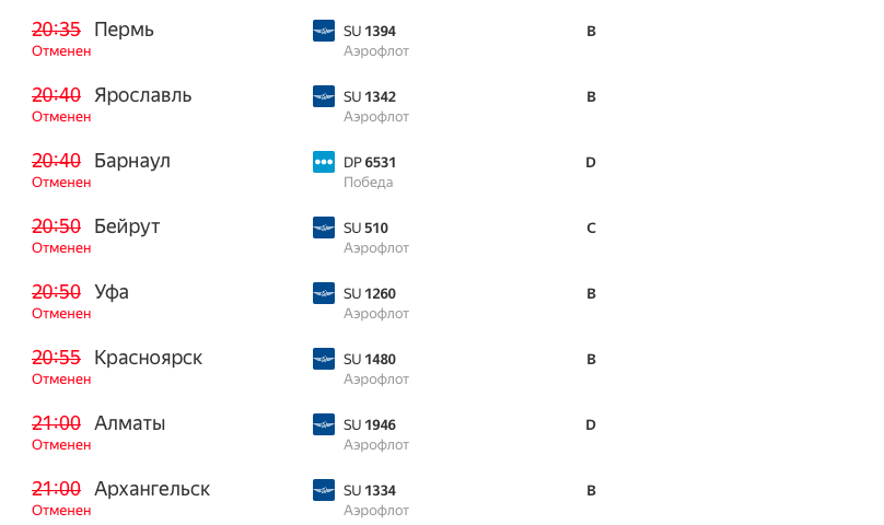 Аэрофлот вылет из шереметьево. Аэрофлот расписание Шереметьево рейсов на 15 10 22.