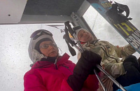 Блогер Литвин чуть не подрался с туристом из Польши на горнолыжном курорте в Куршевеле