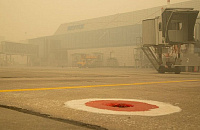 Из-за пожаров аэропорт в Якутске перестал принимать и отправлять рейсы
