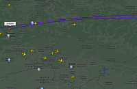 Полторы тысячи километров – не крюк: самолёт «Уральских авиалиний» вернули в Екатеринбург из-за неисправности