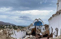 Туристов на греческом острове Крит вновь встряхнуло