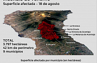 Лесные пожары на Тенерифе угрожают столице: идет эвакуация 