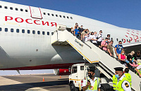 «Россия» приступает к выполнению рейсов из городов РФ на египетские курорты