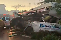В Доминикане произошла авария с туристическим автобусом
