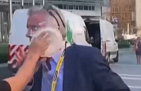Экоактивисты против лоукостеров: на главу Ryanair напали с пирогом